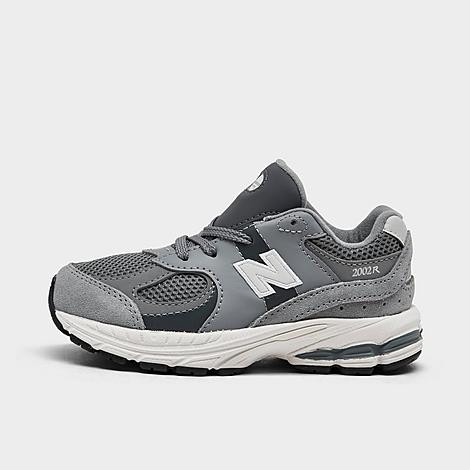 New Balance Kids Toddler 2002R Casual Shoes in Steel/Lead Size: 5.0 | Finish Line (US)
