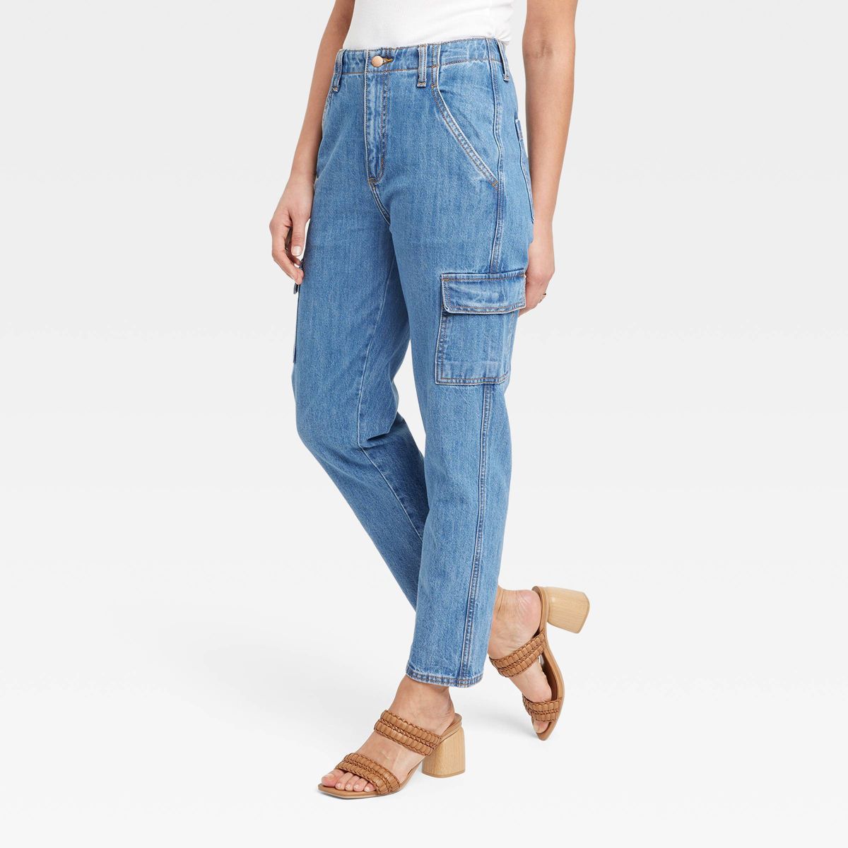 Women's Mid-Rise Boyfriend Jeans - Universal Thread™ Medium Wash | Target