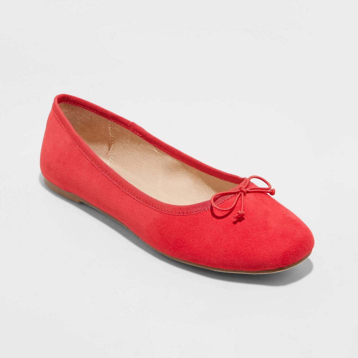 Women's Jackie Ballet Flats - A New Day™ Red 7 | Target