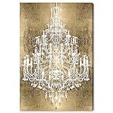 The Oliver Gal Artist Co. Fashion and Glam Wall Art Canvas Prints 'Montecarlo Gold' | Amazon (US)