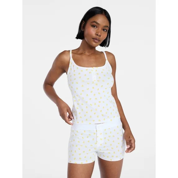 No Boundaries Cami and Boxer Shorts Sleep Set from our Cloud Core Collection, 2-Piece, Women's XX... | Walmart (US)