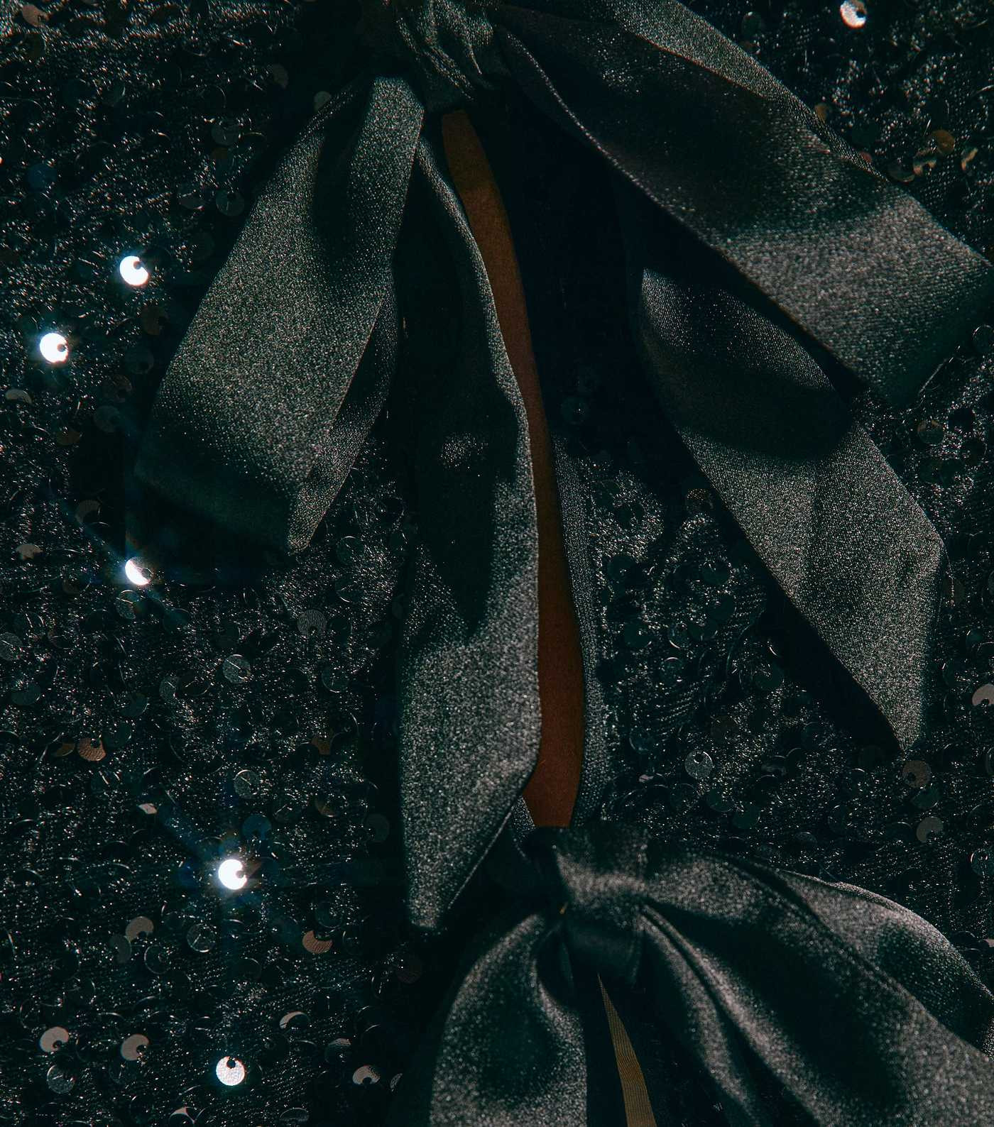 Black Velvet Sequin Embellished Tie Front Cardigan | New Look | New Look (UK)