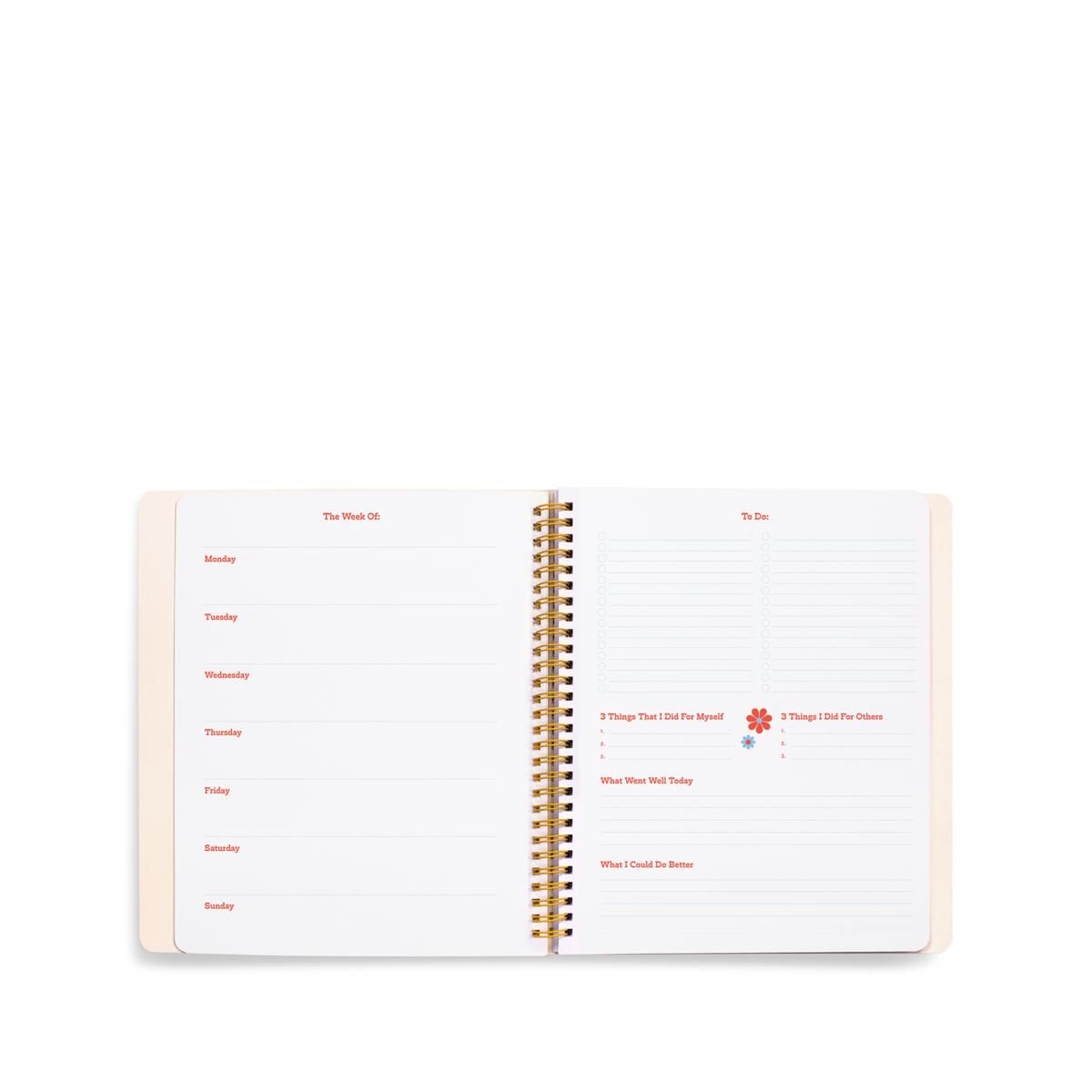 Ban.do Weekly Undated Planner - Progress Not Perfection - 20814306 | HSN | HSN