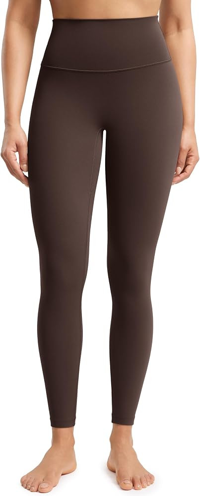 ENERBLOOM No Front Seam Workout Leggings 25"/28" High Waisted Yoga Pants | Amazon (US)