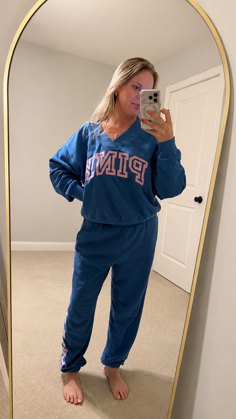 POV: The iconic PINK sweatsuit is officially back & they’re running sales 💙
Wearing a medium in the fleece sweatpants and the campus crewneck!

2006 or 2026? 👀 Either way, I’m so here for this comeback. This matching Victoria’s Secret PINK set is giving cozy, nostalgic, and cute enough to wear way beyond the couch & I’ll definitely be in this come fall season

Comment: 2006 or 2026? 💕 I wanna know & you can’t tell me you didn’t have every color too!


#LTKUnder100 #LTKWomens #LTKGirls #VictoriasSecret #PinkNation #PinkStyle #MatchingSet #ComfyStyle #CozyOutfit #CasualChic #Throwback #EverydayStyle #WeekendStyle #TrendingNow #MillennialStyle

#LTKootd #LTKSaleAlert #LTKMidsize