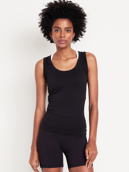 Fluid Seamless Fitted Tank Top | Old Navy (US)