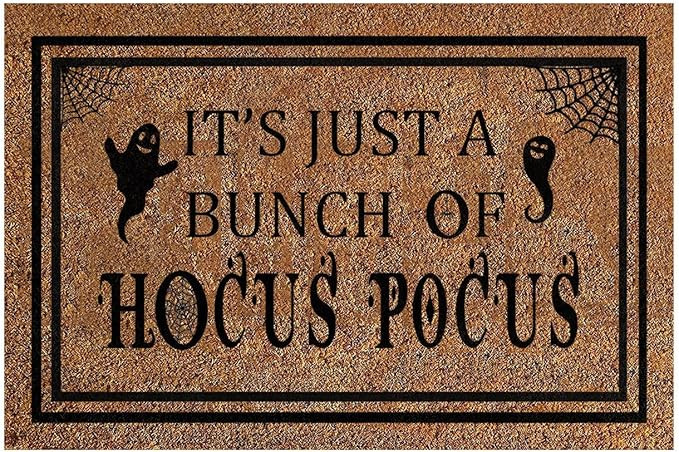 Pomobie Halloween Decorations Welcome Mats for Front Door, Funny Witch Door Mats Outside, Farmhou... | Amazon (US)