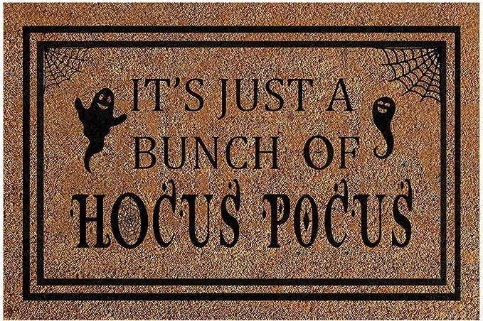 Pomobie Halloween Decorations Welcome Mats for Front Door, Funny Witch Door Mats Outside, Farmhou... | Amazon (US)