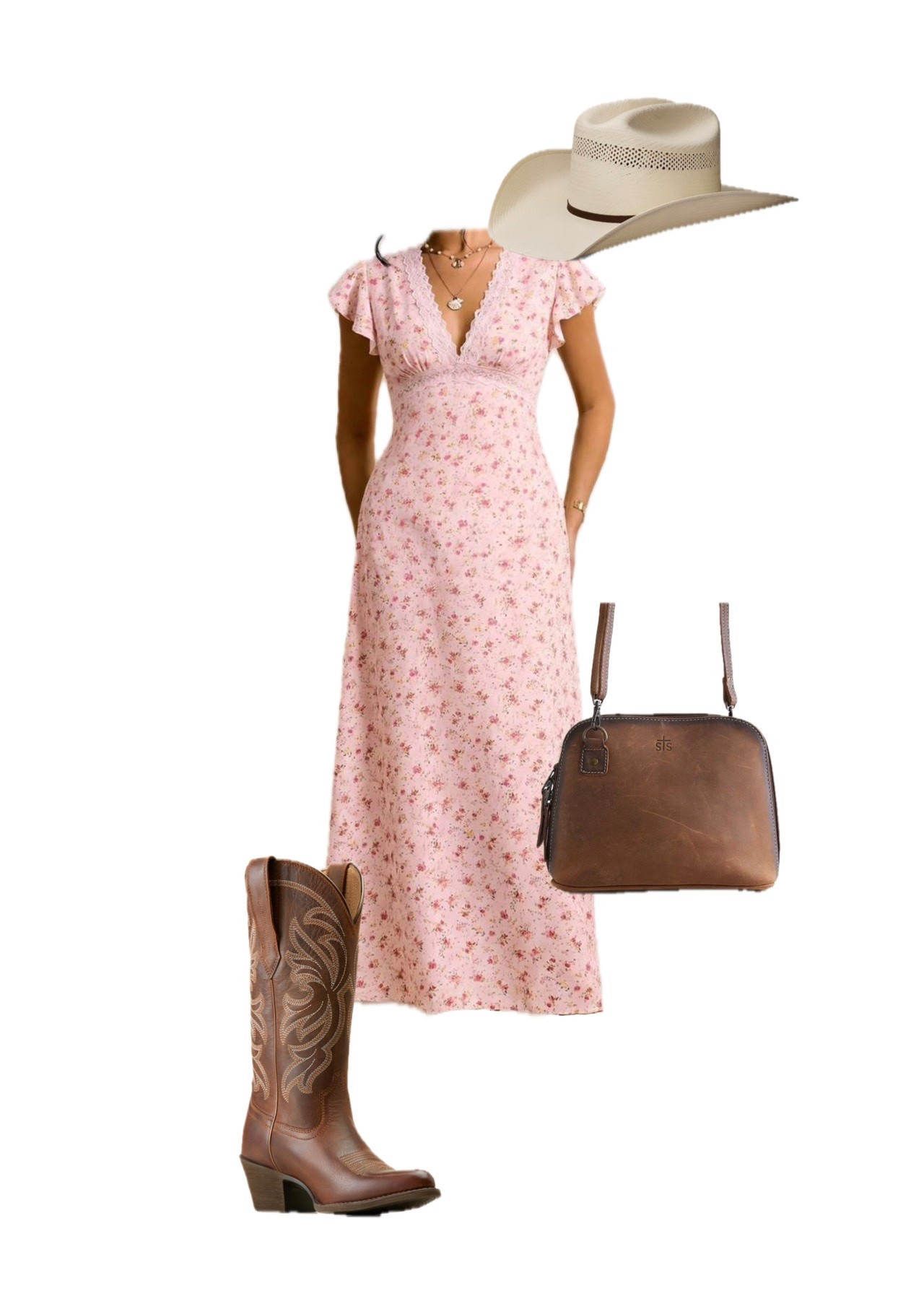 Summer western outfit - Floral Dress with Boots - Summer 2026 outfit #LTKwestern #LTKboots #LTKcowboyhat

#LTKsummer #LTKdresses #LTKstyletip