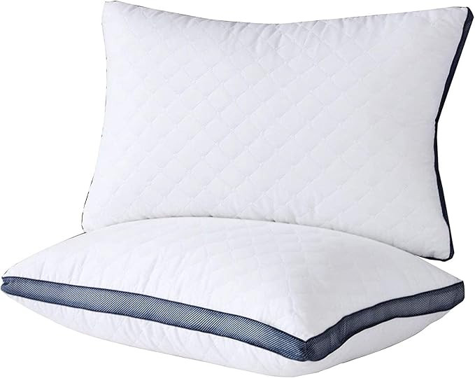 Meoflaw Pillows for Sleeping (2-Pack), Luxury Hotel Pillows Queen Size Set of 2,Bed Pillows for S... | Amazon (US)