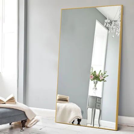 Mercer41 Framed Full Length Oversized Mirror | Wayfair North America