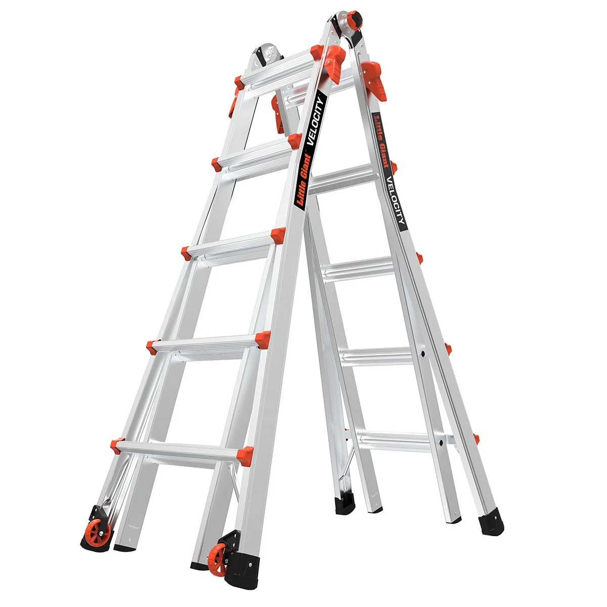 Little Giant Model 22 Aluminum Multi-Use Ladder, Type 1A - 300 lbs. Rated | Walmart (US)