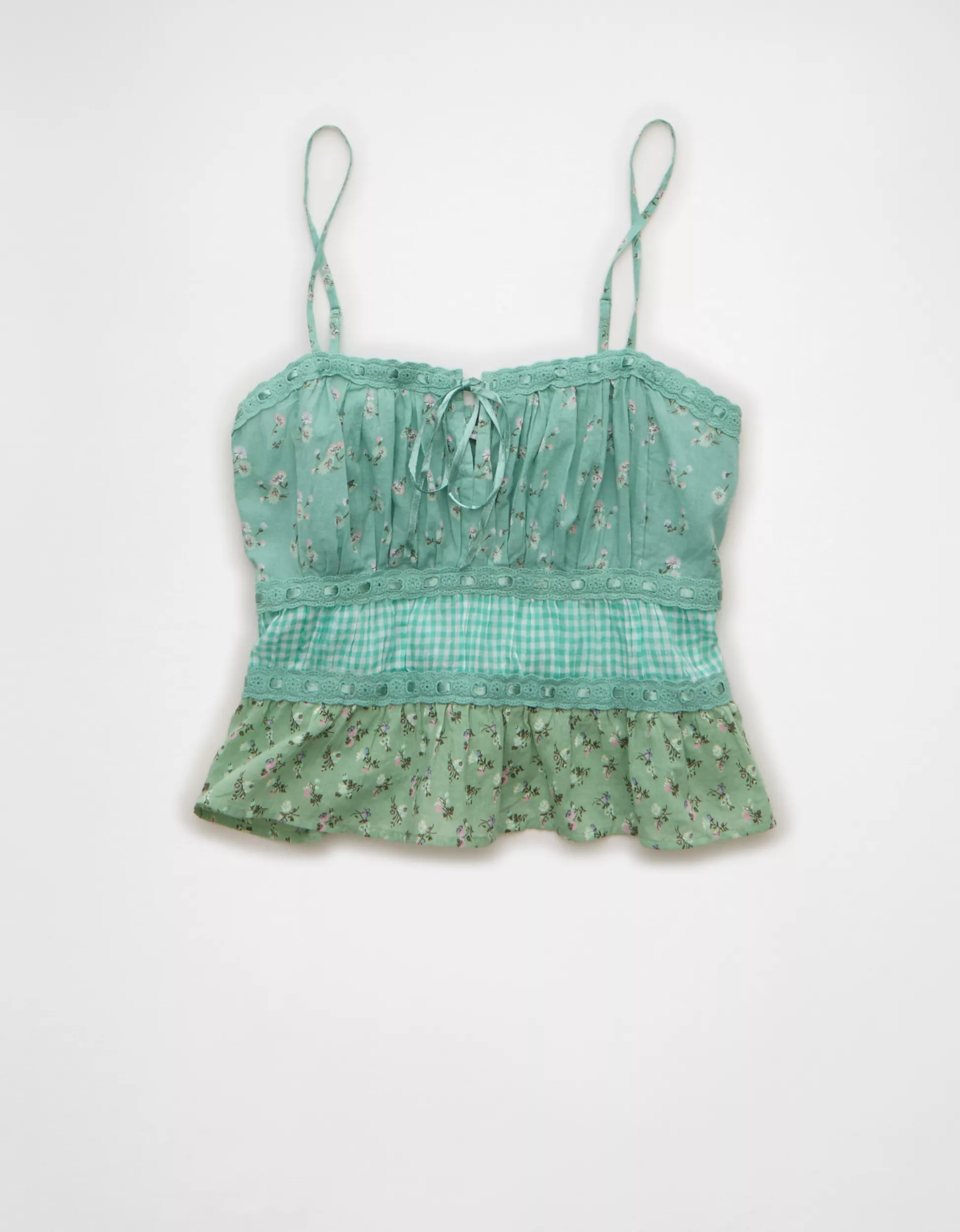 AE Patchwork Cami | American Eagle Outfitters (US & CA)