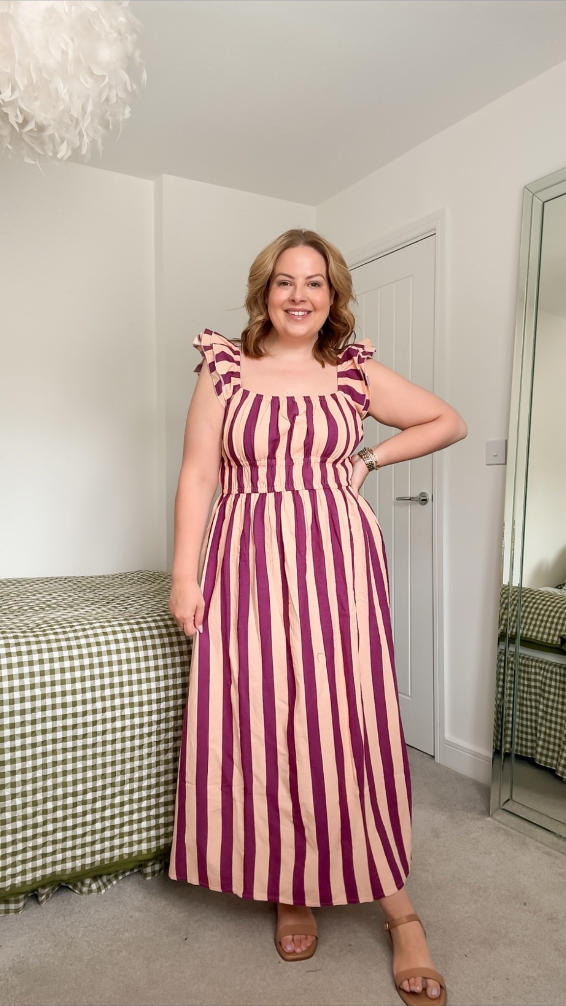 Summer dress, striped dress, midsize summer outfit

#LTKdresses #LTKmidsize #LTKsummer