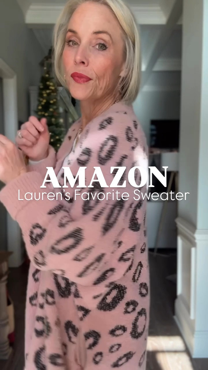 You know those high-end blankets that are so soft and cozy they feel like a little slice of heaven? Well, imagine that feeling…but in sweater form! 🤩 

Every time I wear this, someone stops me to ask, ‘Where did you get that?’ And when I say AMAZON, their jaws drop!

This sweater has that perfect combination of luxe coziness and effortless style—it’s buttery soft, lightweight but warm, and drapes beautifully. It’s the kind of piece you can throw on with jeans for a casual look or dress up for date night. I love it for lounging at home, running errands, or even layering it on chilly days.

It seriously feels like wrapping yourself in a dream, and I promise you’ll never want to take it off. Comfort, style, and an unbeatable price? Amazon nailed it with this one. 🖤 

#AmazonStyle 
#CozyAndChic 
#MidlifeFashion 
#ComfortMeetsStyle
#founditonamazon
#affordablefashion
#laurenoggsgee
#over50style 
#lookalike
#shopltk
#ltkover50
#ltkover40
#outfitinspo 
#lookforless
#getyourcolonoscopy



#LTKHoliday #LTKGiftGuide #LTKOver40