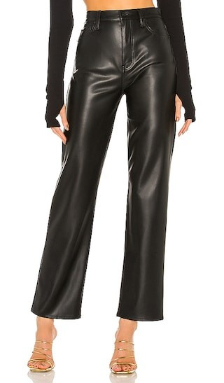PISTOLA X REVOLVE Cassie Super High Straight Pant in Black. - size 30 | Revolve Clothing (Global)