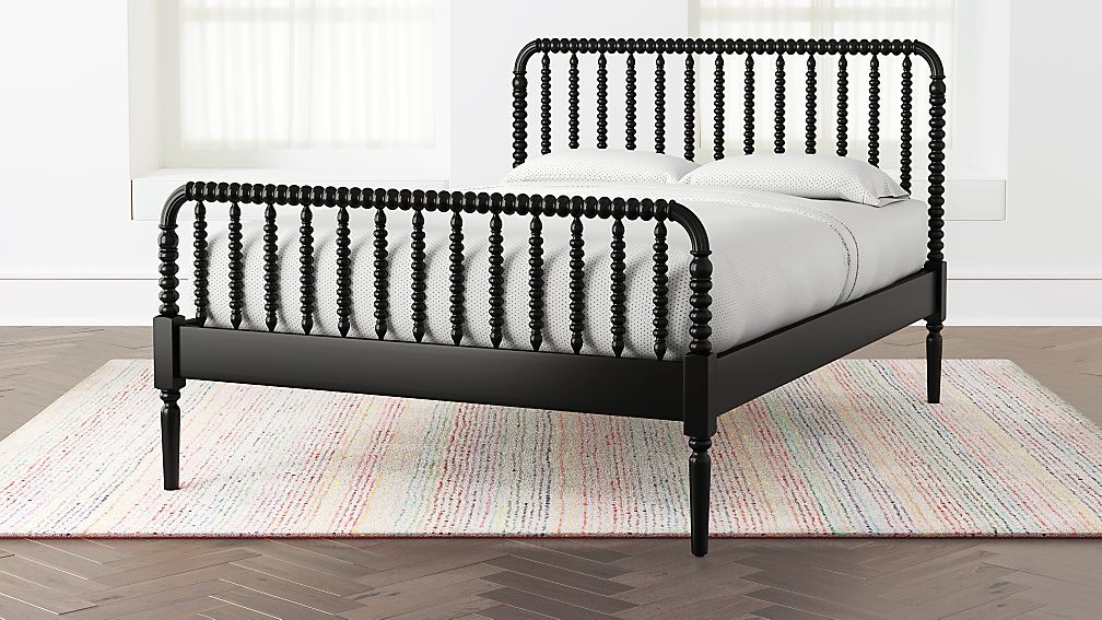 Jenny Lind Peacock Full Bed + Reviews | Crate and Barrel | Crate & Barrel