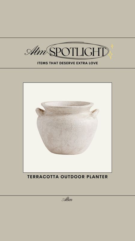 ATM Spotlight - Terracotta Outdoor Planter // only $130 and it’s really big!

outdoor living, outdoor planter, home finds, world market, world market patio, world market outdoor, planter, large planter, large outdoor planter, terracotta planter

#LTKSeasonal #LTKHome #LTKStyleTip
