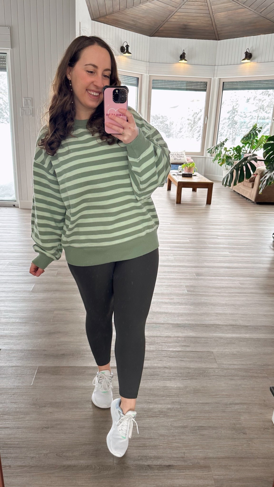My favourite sweaters from Aerie come in this new striped pattern! These go to sweaters are warm without being too heavy and perfect for layering. I love them for working from home! 

#LTKootd #LTKSeasonal #LTKMidsize