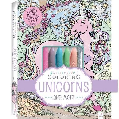 Kaleidoscope Coloring Kit: Unicorns and More - Hinkler Books | Target