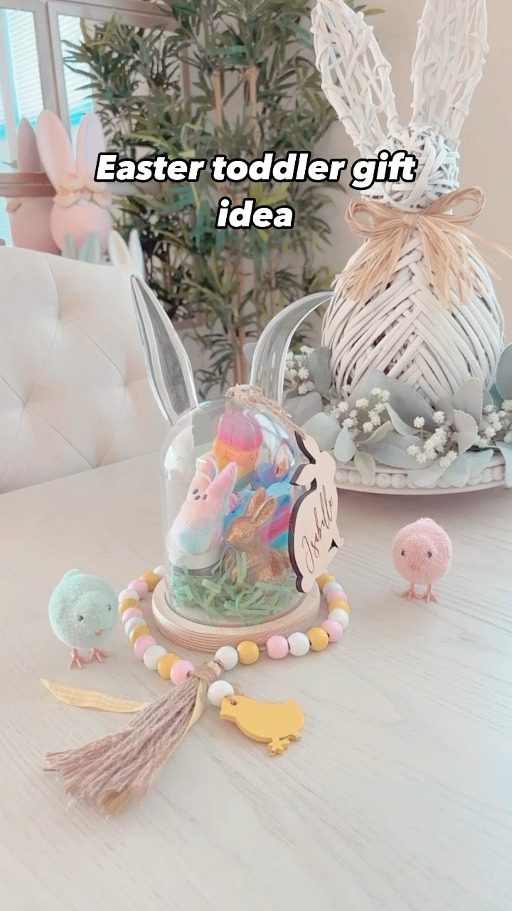 Cute Easter gift idea for kiddos! Who needs a basket when you can have a cute little bunny filled with treats?! 🫶🏻

#LTKfindsunder50 #LTKkids #LTKVideo