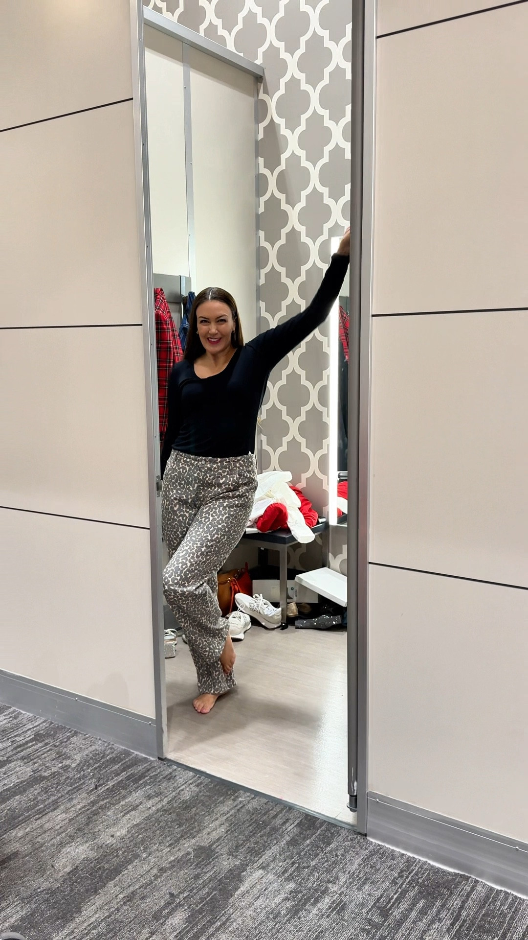 Couldn’t help myself. In love with these leopard jeans 🐆

#LTKSaleAlert #LTKHoliday #LTKCyberWeek