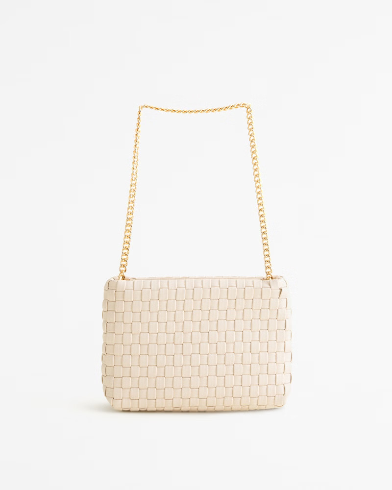 Mini Vegan Leather Chain Bag | Abercrombie & Fitch (US)