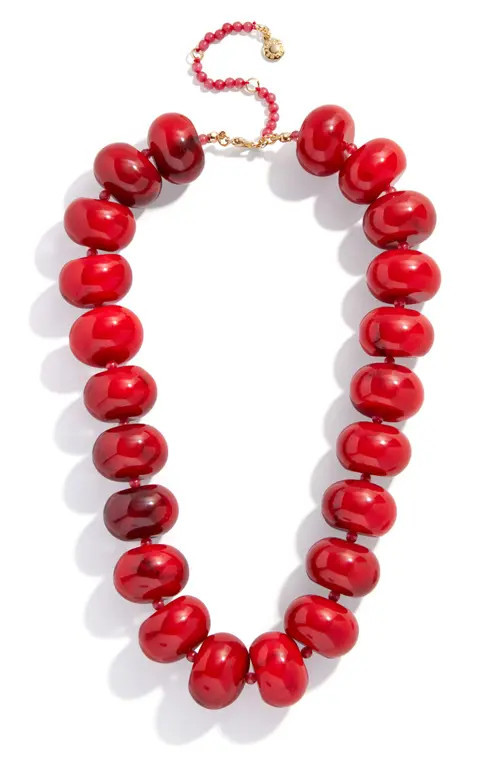 BaubleBar Joan Necklace in Red at Nordstrom | Nordstrom