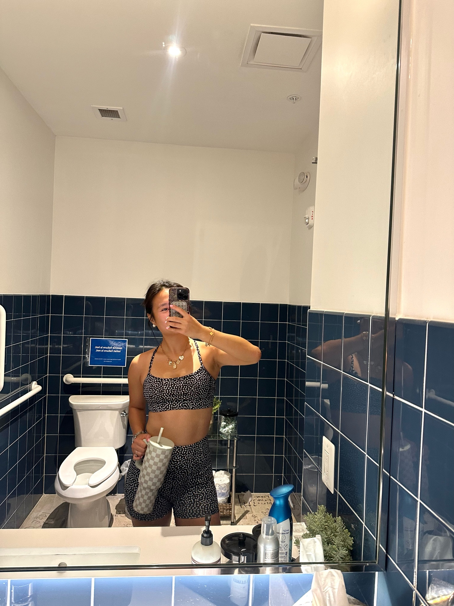 polka dots for pilates this morning ⚫️⚪️

#LTKFitness #LTKActive