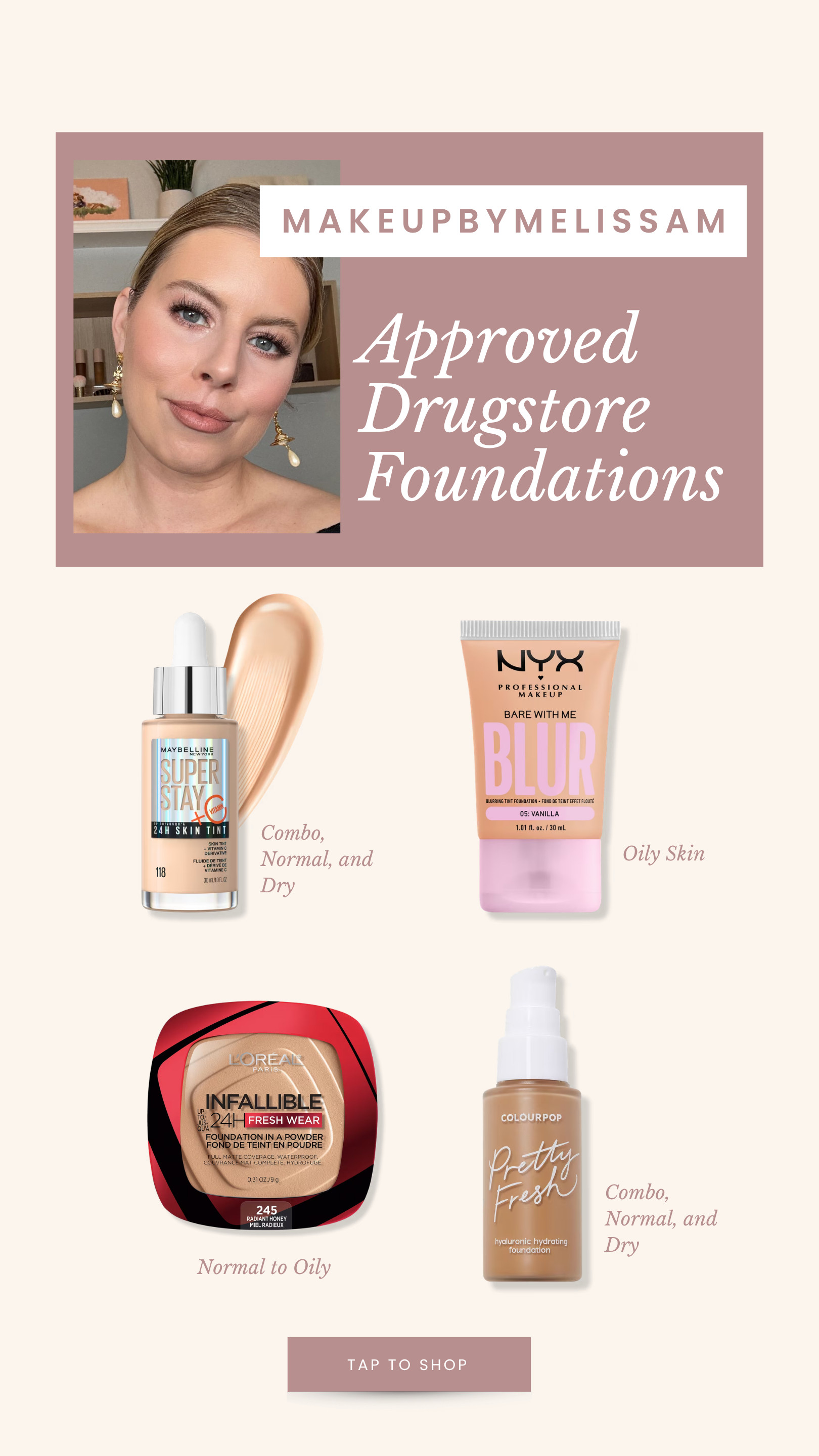 Approved Drugstore Foundations 

 #LTKSeasonal #LTKU #LTKBeauty