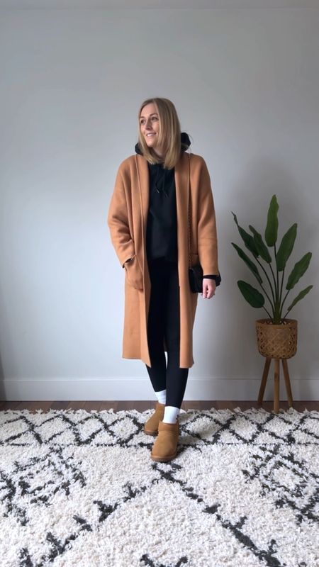 Holiday outfit. Lounge set. Thanksgiving outfit. Winter outfit. Winter coats. Coatigan. Long cardigan. Puffer vest. Orolay coat. Amazon coat. Mini UGGs. North Face coat. 

#LTKSeasonal #LTKHoliday #LTKunder100