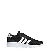 adidas Women's Lite Racer Sneaker, Black/White/White, 9 M US | Amazon (US)