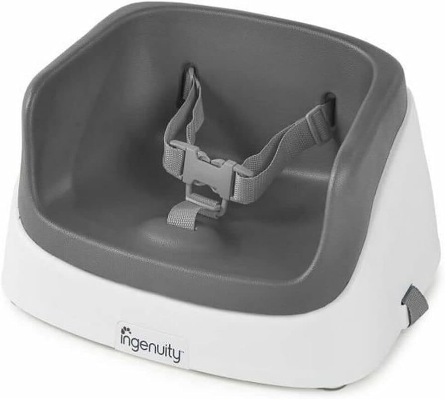 Ingenuity SmartClean Toddler Booster Seat for Dining Table with 3-Point Harness Straps, 1 Count (... | Amazon (US)