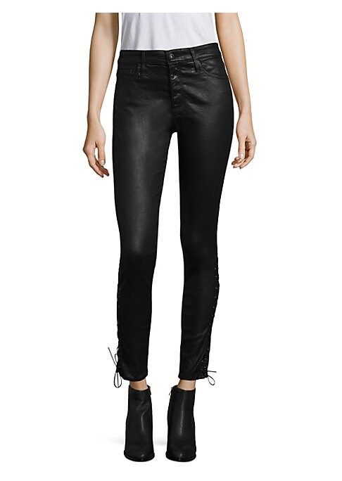 Leatherette Skinny Jeans | Saks Fifth Avenue
