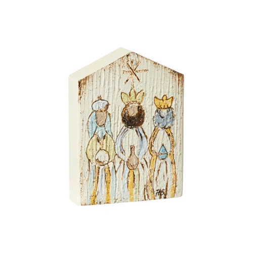 Wisemen Wood Block | The Nested Fig
