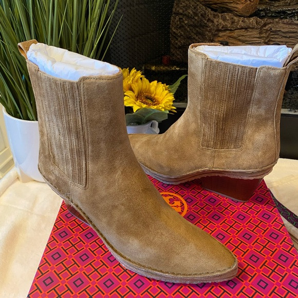 NWT TORY BURCH LILA HEELED ANKLE BOOT | Poshmark