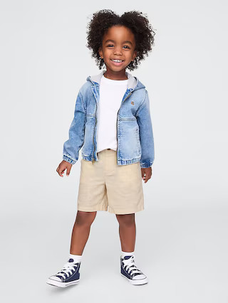 Baby & Toddler Linen-Cotton Shorts | Gap (US)
