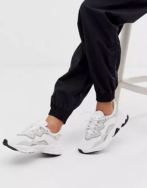 adidas Originals Ozweego trainers in white | ASOS (Global)