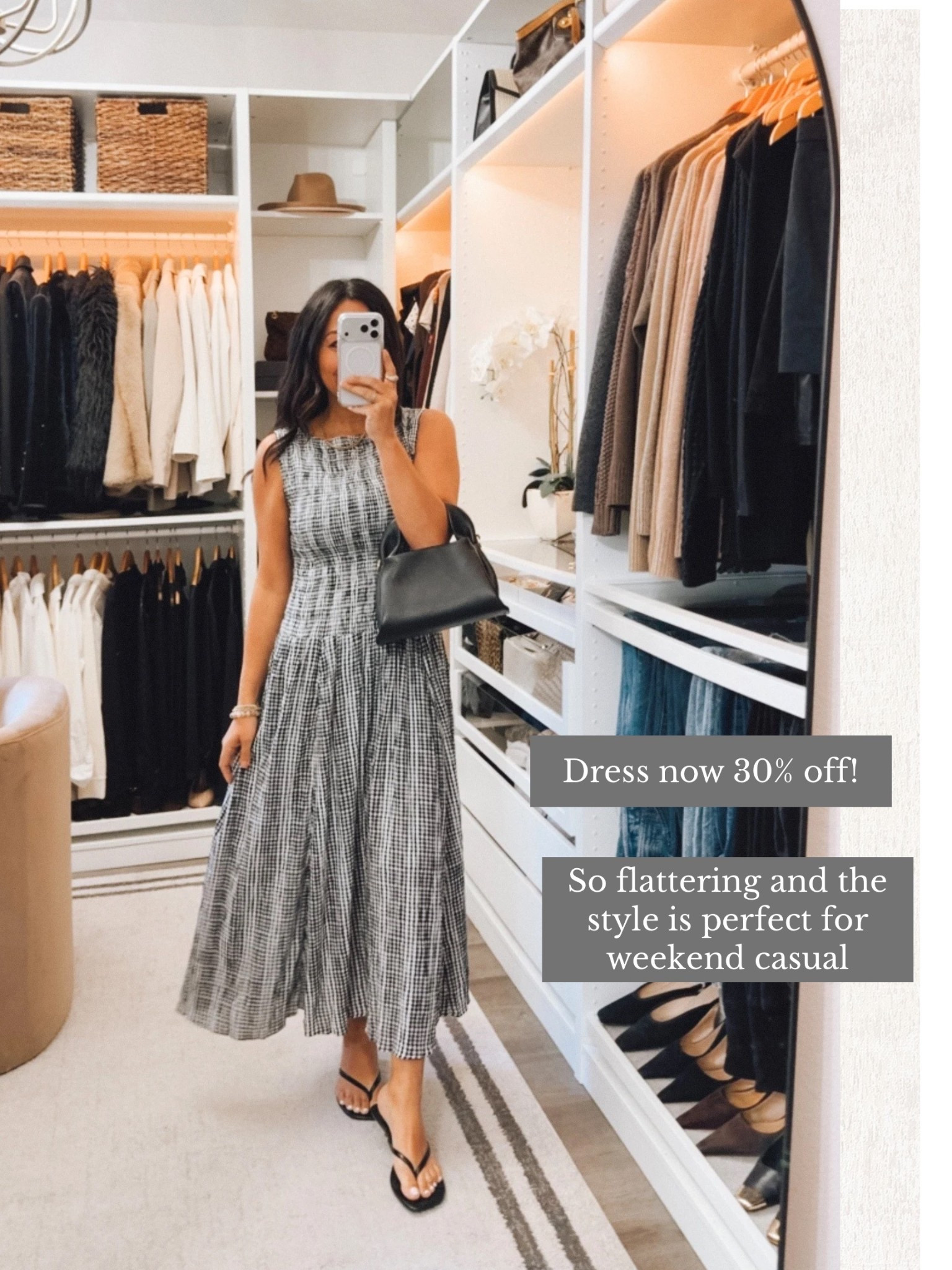 Dress now 30% off! Fits TTS wearing a small 


#LTKOver40 #LTKootd