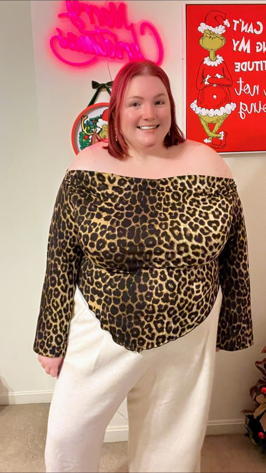 GORGLITTER Plus Size Asymmetrical Leopard Top Try On

#LTKPlusSize #LTKFindsUnder50 #LTKU