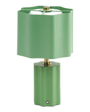 6.5x11 Cordless Rechargeable Scalloped Table Lamp | Home | Marshalls | Marshalls