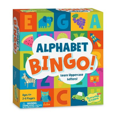 Alphabet Bingo Peaceable Kingdom Board Game — Ages 4+ | Target