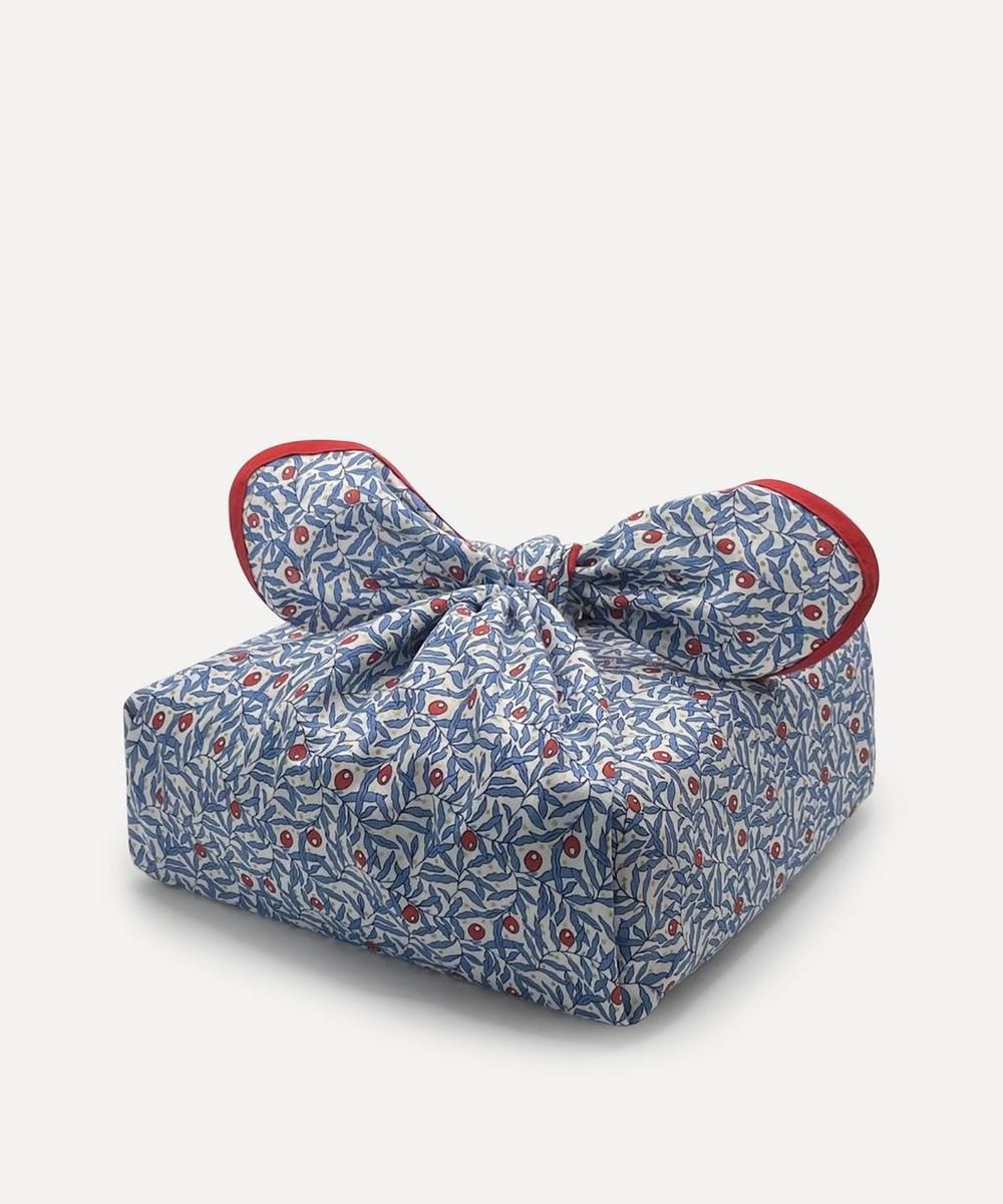 Holiday Berries Cotton Gift Wrap 35x35 | Liberty London (UK)