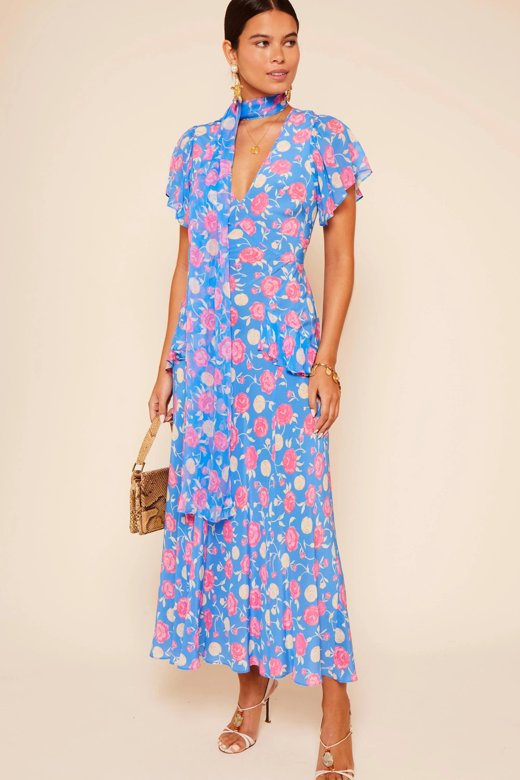 Evie - Rose Shell Blue | Rixo