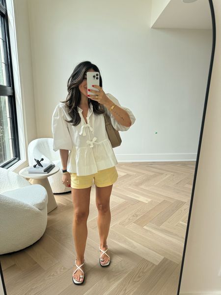 Todays outfit 💛
Top - size small 
Shorts - size 2

#LTKcanada #LTKstyletip #LTKsummer