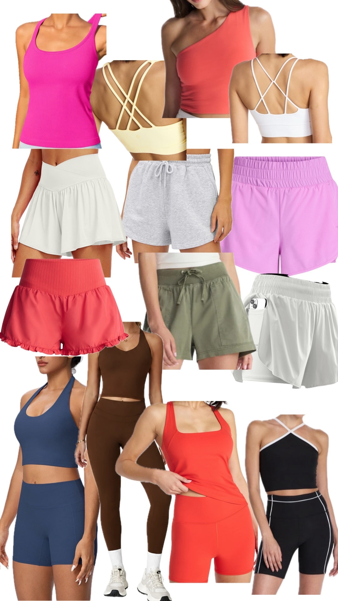 Walmart workout fits 
(Some items may be out of stock, but you can get notified when they are back)

#LTKootd #LTKfitnessgoals #LTKmomlife