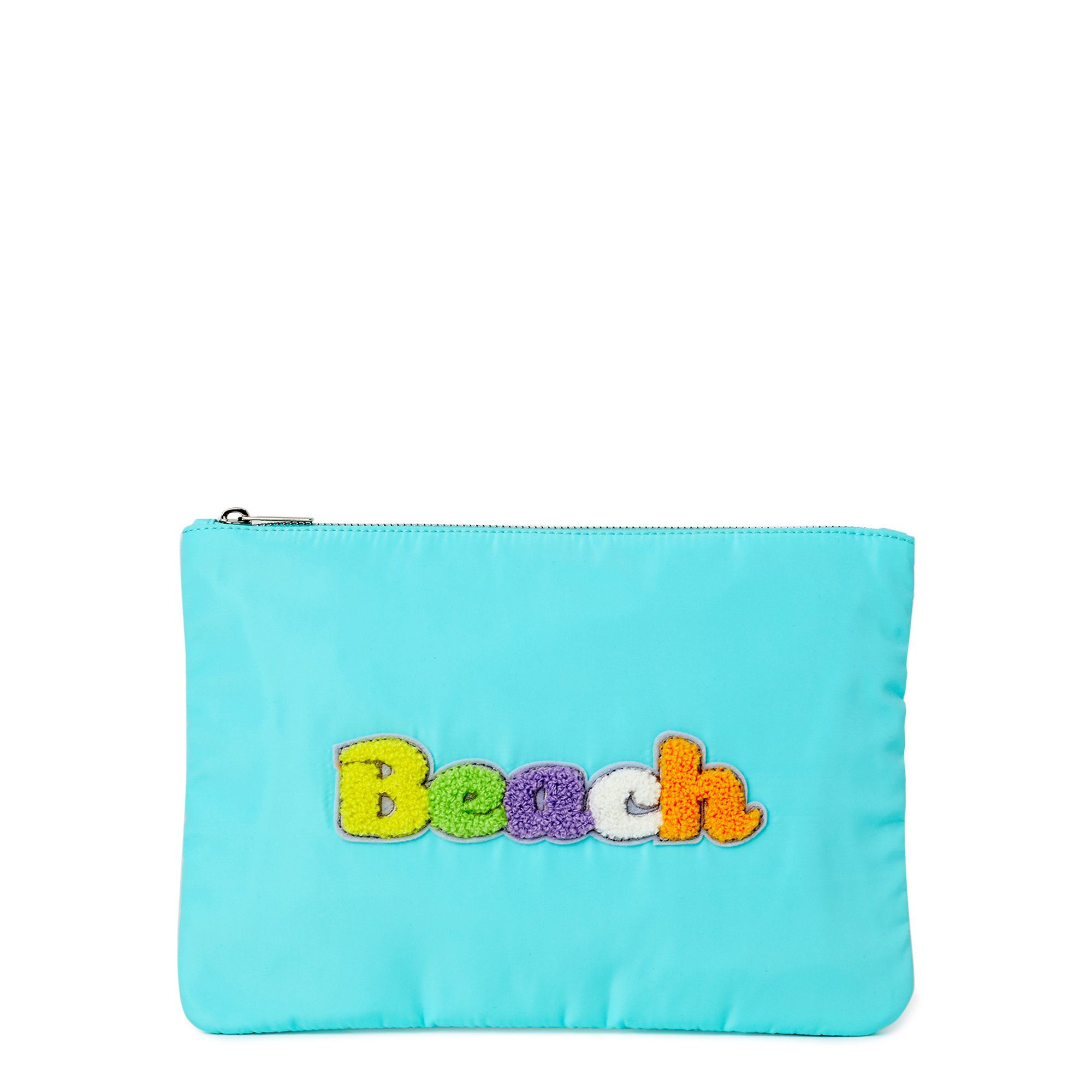 No Boundaries Women’s Nylon Large Beach Pouch Bag | Walmart (US)
