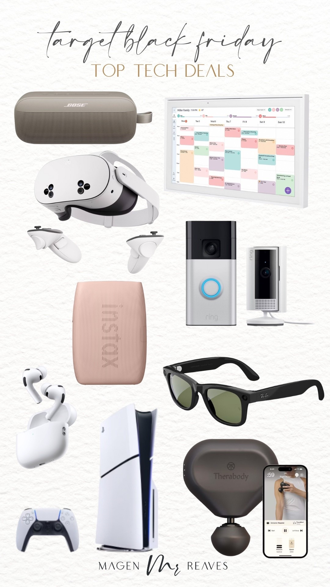 Target Black Friday tech deals

Target sale, Black Friday, home security, tech gifts

#LTKHoliday #LTKSaleAlert #LTKCyberWeek