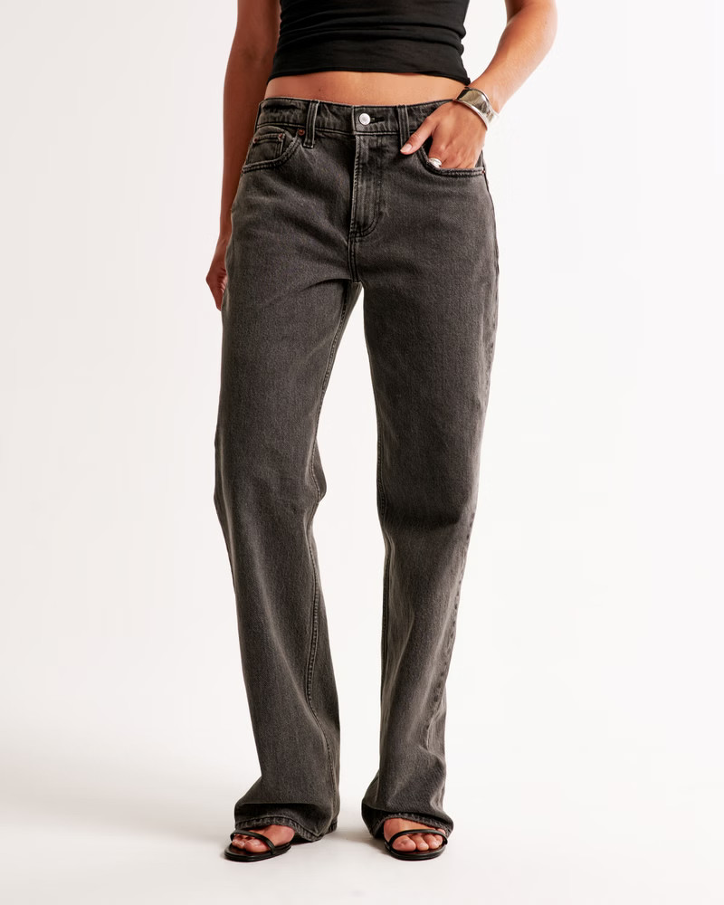 Women's Low Rise Baggy Jean | Women's Bottoms | Abercrombie.com | Abercrombie & Fitch (US)