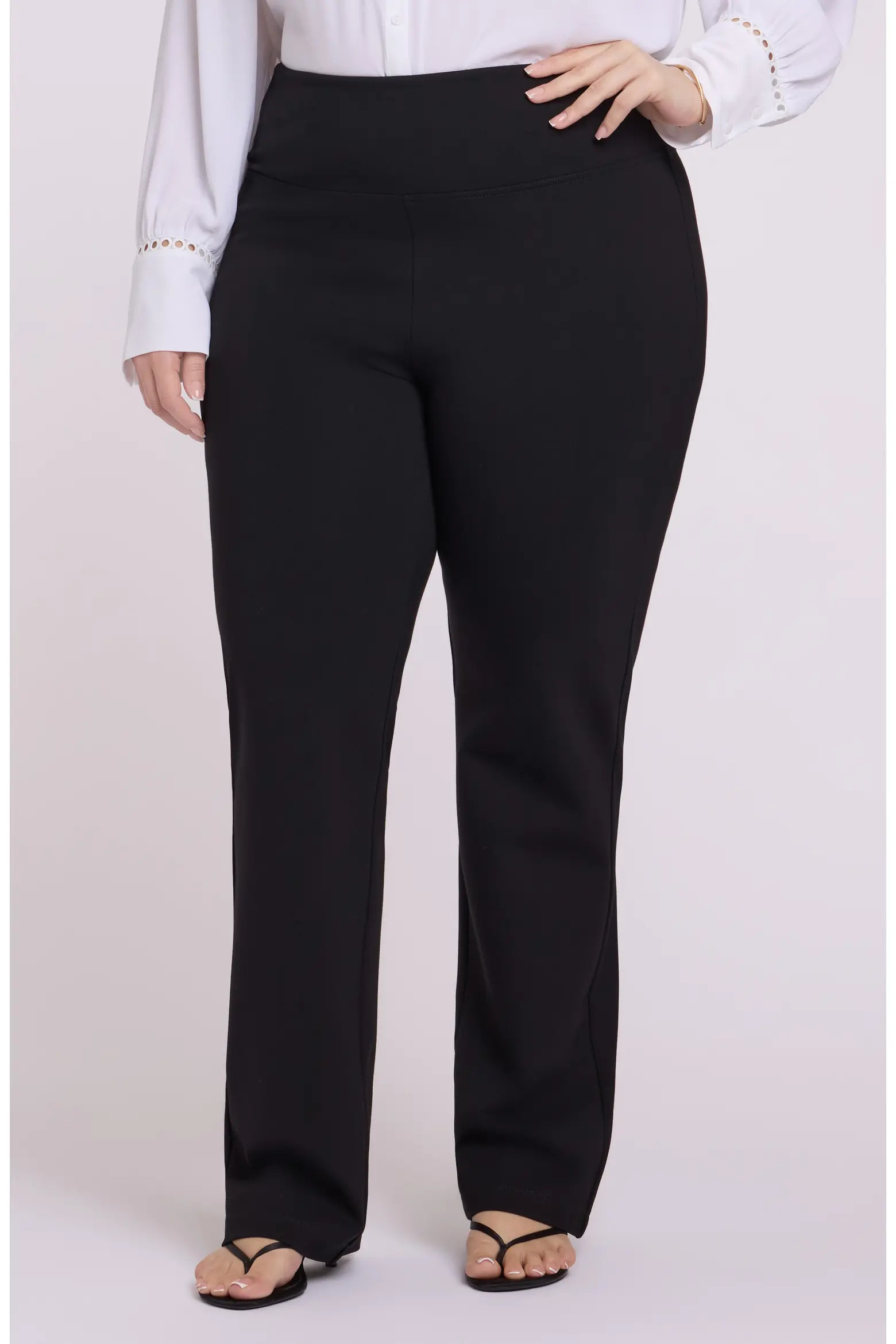 Sculpt-Her™ Pull-On Straight Leg Ponte Pants (Women) | Nordstrom | Nordstrom